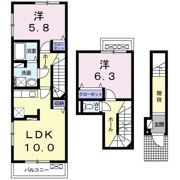 クレッセントの間取り画像