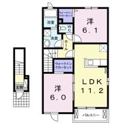 フィオーレⅡの間取り画像