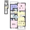 RKハイムAの間取り画像