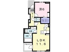 メゾン ド フルールの間取り画像