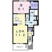 カーサ・ドマーニSの間取り画像