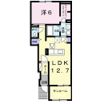 グラース ルフレの間取り画像