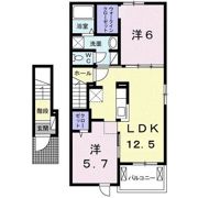 オリオン草深Aの間取り画像
