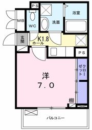 ローゼンハイムⅢの間取り画像