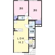 ガッド プレズントの間取り画像