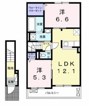 サンリッチ カドイケの間取り画像