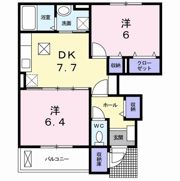 ウィンド ホライズン Bの間取り画像