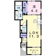 メゾン ジュネスの間取り画像