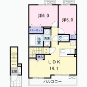 カーサカメリアⅧの間取り画像