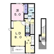 プラシードSの間取り画像