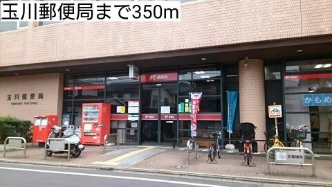 近くの玉川郵便局まで350m（徒歩5分）