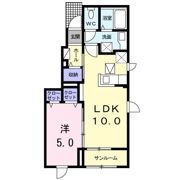 メゾンド・メルベーユの間取り画像