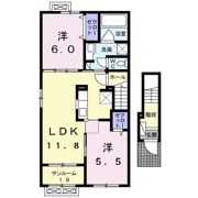 エグレットAの間取り画像