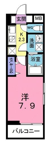 アルバUの間取り画像