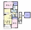 シアージュの間取り画像