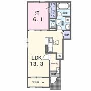 サン・メゾン Eの間取り画像