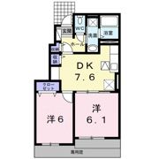 棗（なつめ） Ⅱの間取り画像