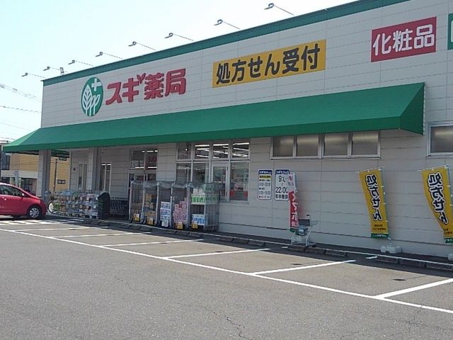近くのスギ薬局舟橋店まで950m（徒歩12分）