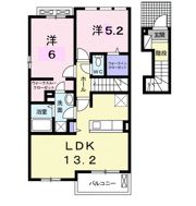 クーラヴェルデBの間取り画像