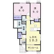 エリーゼAの間取り画像