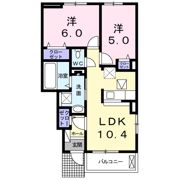 モカハウス2の間取り画像