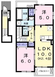 クラシオンの間取り画像