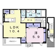 フランの間取り画像