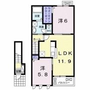 リバーヒル M．の間取り画像