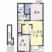 リバーヒル M．の間取り画像