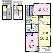 アルコバレーニⅢの間取り画像