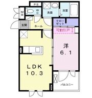 カーサ りんくう・Mの間取り画像