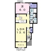 ベル アンジュⅢの間取り画像