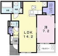 プランタン ラモーの間取り画像