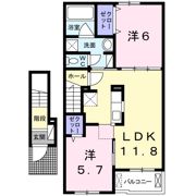 テール グランディールⅡの間取り画像
