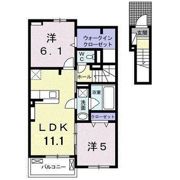 ジャンティ Cの間取り画像