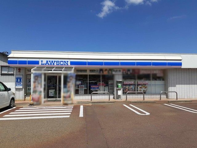 近くのローソン　鶴岡宝町店まで500m（徒歩7分）