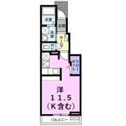 リバティー半崎の間取り画像