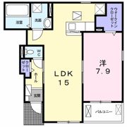 デュオ ルーチェ Ⅰの間取り画像