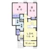 クオリア Ⅲの間取り画像