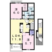 カレントDの間取り画像