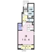 フルールの間取り画像