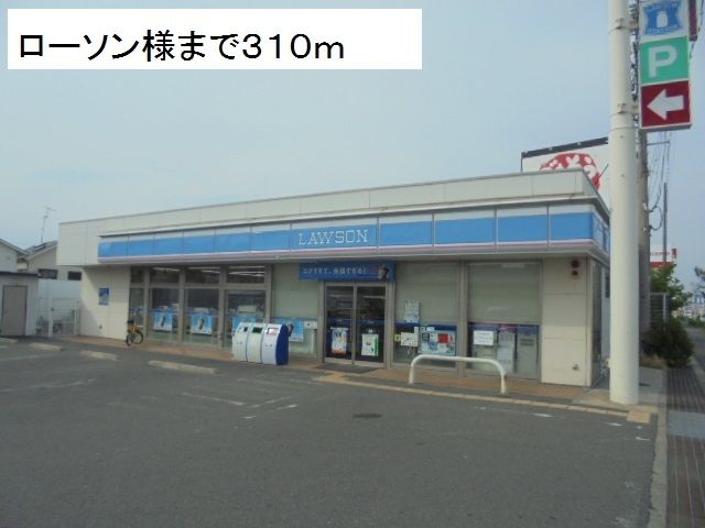 近くのローソン様まで310m(徒歩4分)