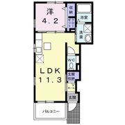 ヴァルゴⅡの間取り画像