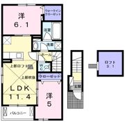 スカイステージ Ⅱの間取り画像