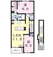 ノレストメゾンゆいの間取り画像