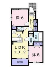 メイプル リーフの間取り画像