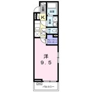 メゾン川勝Vの間取り画像