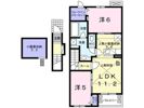 クレイドル Ⅱの間取り画像
