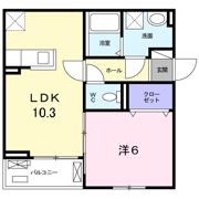 Virtu palazzo豊中の間取り画像