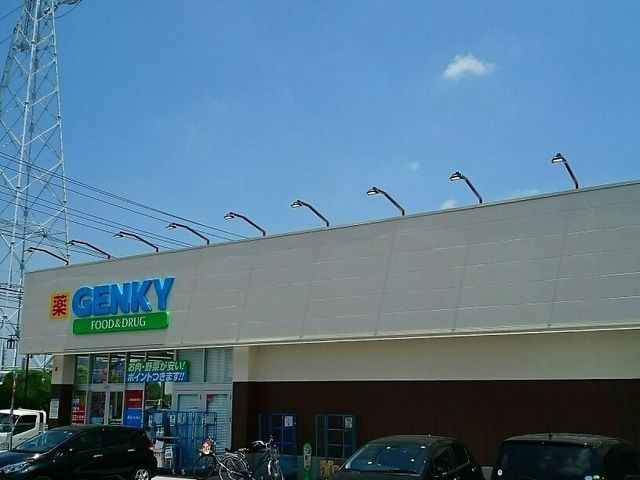 近くのゲンキーまで750m（徒歩10分）
